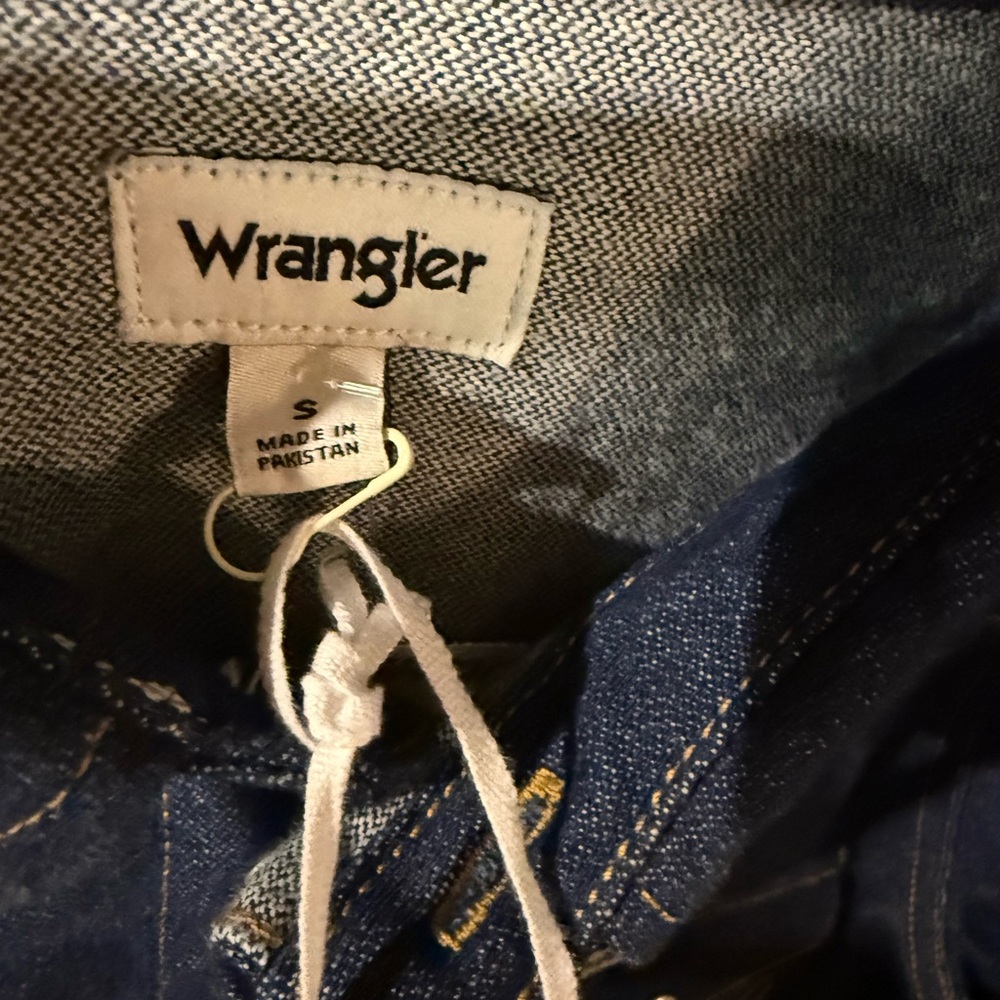 NWT Wrangler Free People Trouser Coverall jumpsuit small - Picture 5 of 6